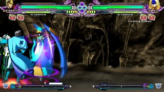 BlazBlue: Continuum Shift Extend: Relius Clover - 214C Corner Combo and Unblockable Setup