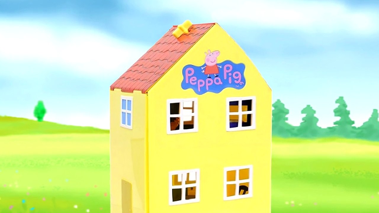 Peppa Pig cartoon he beat...
