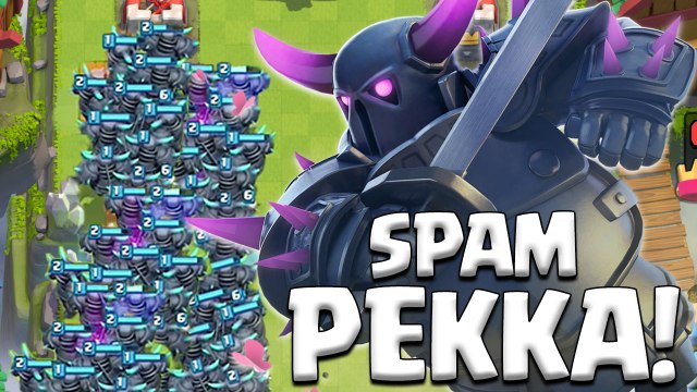 Clash Royale Deck Spawn PEKKA, effet de SURPRISE !