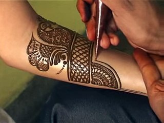 How To Make Henna Mehendi Designs Bridal Mehendi by Sunil Kumar - YouTube