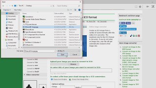 Microsoft .ico file Conversion and Application | Basic Tutorial | Ironic