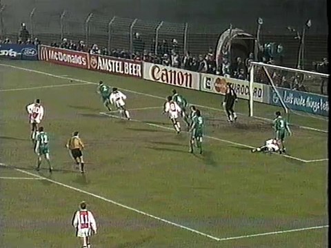 Ajax v Panathiakos C L Semi Final 1st Leg 1995-96