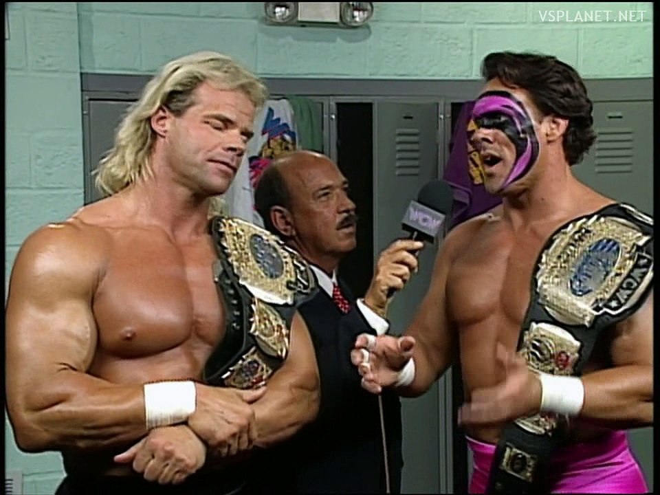 Sting & Lex Luger Interview, WCW Monday Nitro 03.06.1996 - video