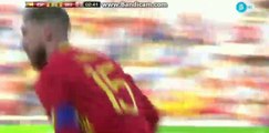 Sergio Ramos incredible MISS - Spain 0-0 Georgia - 07-06-2016