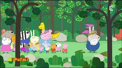Peppa Pig S4E16 Le parc aux dinosures de papy Rabbit