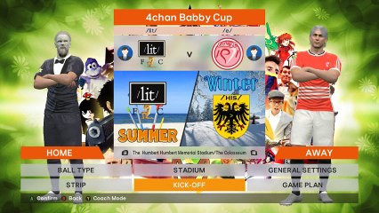 2016 4chan Spring Babby Cup Round of 16 - /lit/ vs /e/