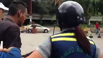 Joven resultó herido durante la marcha que se dirigía al CNE