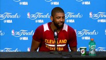 Kyrie Irving Practice Interview  Warriors vs Cavaliers - Game 3 Preview  June 7, 2016  NBA Finals