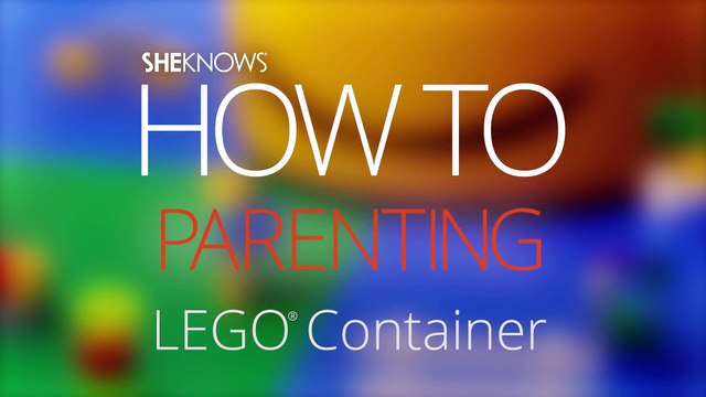 How to Make a Lego Container
