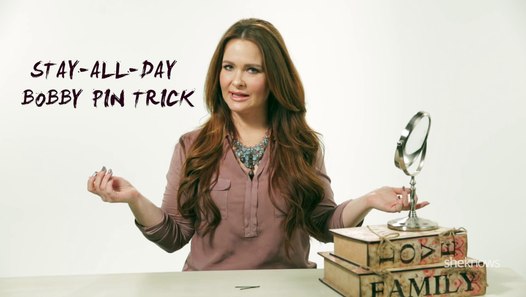 Criss Cross Bobby Pins: Beauty Quick Fix - video dailymotion