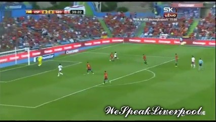 Resumen Goals Half Time  - Spain 0-1 Georgia -07-06-2016