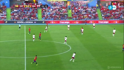 0-1 Tornike Okriashvili Goal HD - Spain 0-1 Georgia 07.06.2016 HD