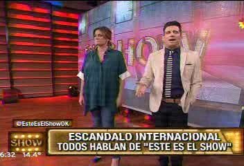 Paula en Este es el Show 1 - 07 de Junio