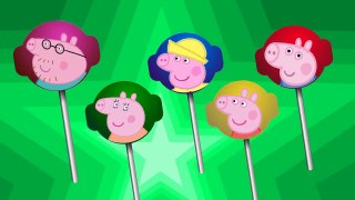 Peppa Pig Lollipop Finger Family Song Nursery Rhymes For Kids Lyrics Daddy Finger