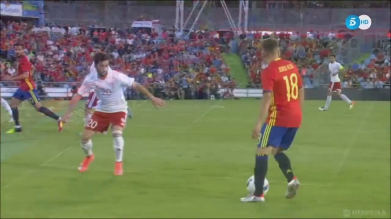 ☆ Tornike Okriashvili ☆ GOAL ☆ Spain 0-1 Georgia ☆ 7/6/2016 HD ☆