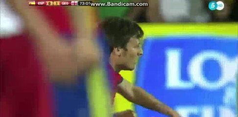 David Silva gets Injured - Spain 0-1 Georgia - 07-06-2016