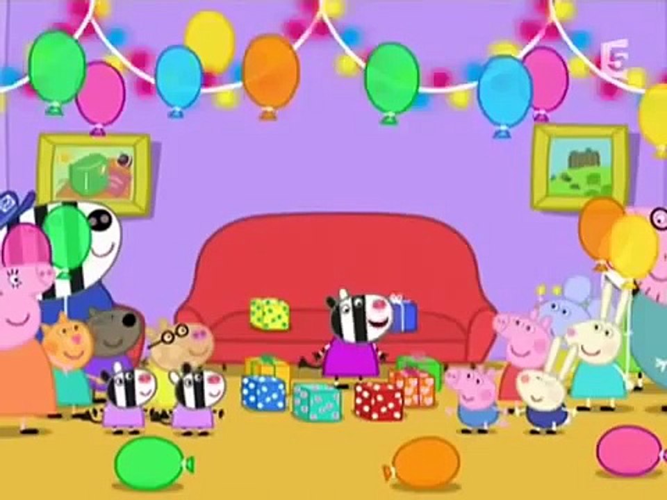 Peppa Pig français Zoe Zebra La Fille Du Facteur