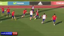 Nolito humilla a Iker Casillas durante el entrenamiento de España • Euro 2016
