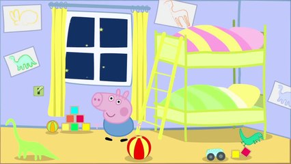 Peppa Pig carro de corridas Dinosaur chorando Dedo Família pleurer famille Comptines nouveau
