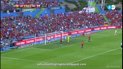 Spain vs Georgia 0-1 All Goals & Highlights HD 07.06.2016