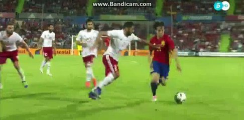 David Silva Last Minute GOAL - Spain 1-1 Georgia - 07-06-2016