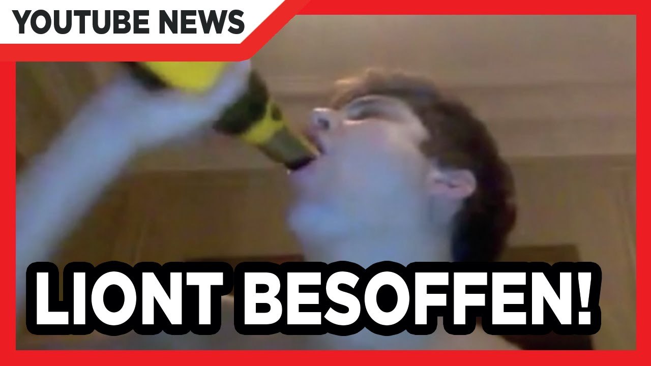 Liont betrunken auf younow! #unsernrw [reupload]