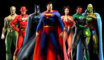 Justice League Heroes - XBOX 360, PS2,Wii- jogando com a esposa (playing with my wife)