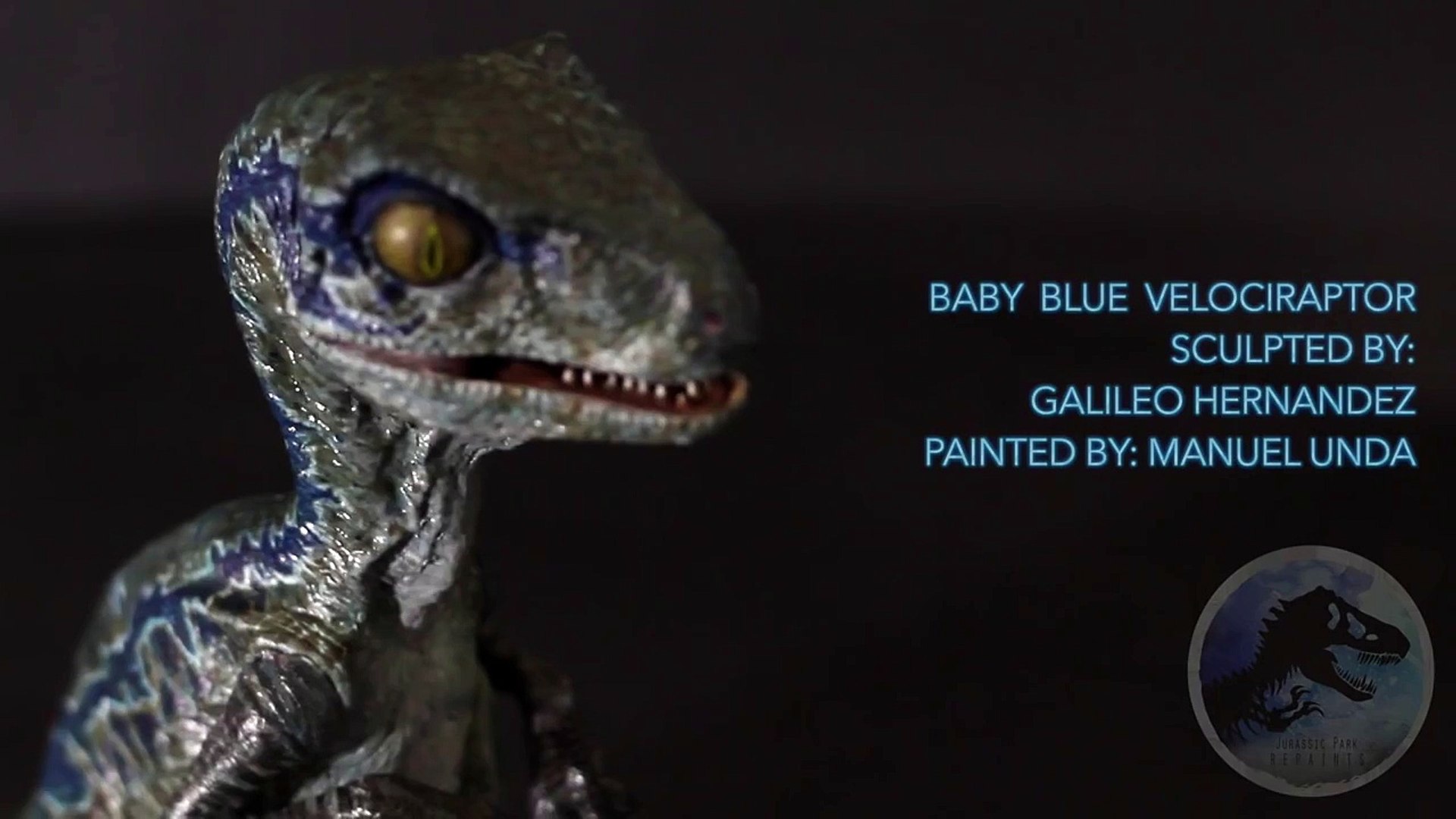 Jurassic World Velociraptor Blue Hatchling Video Dailymotion