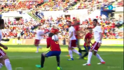 All Goals Highlights - Spain vs Georgia - (0-1) -  07-08-2016