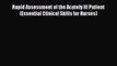 Read Rapid Assessment of the Acutely Ill Patient (Essential Clinical Skills for Nurses) Ebook