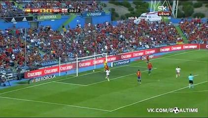 Tornike Okriashvili Goal HD - Spain 0-1 Georgia - 07-06-2016