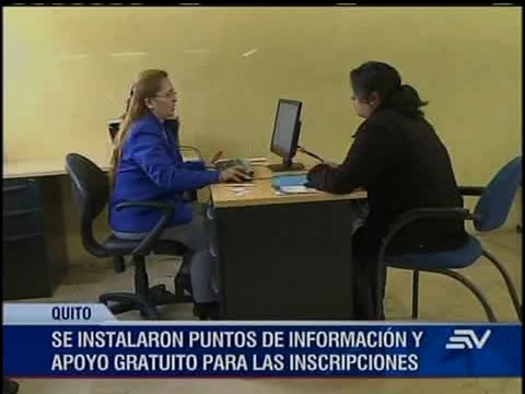 Cupos en instituciones educativas municipales de Quito