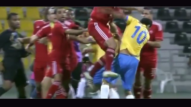 Craziest Football Fights, Fouls, Knockouts & Red Cards HD