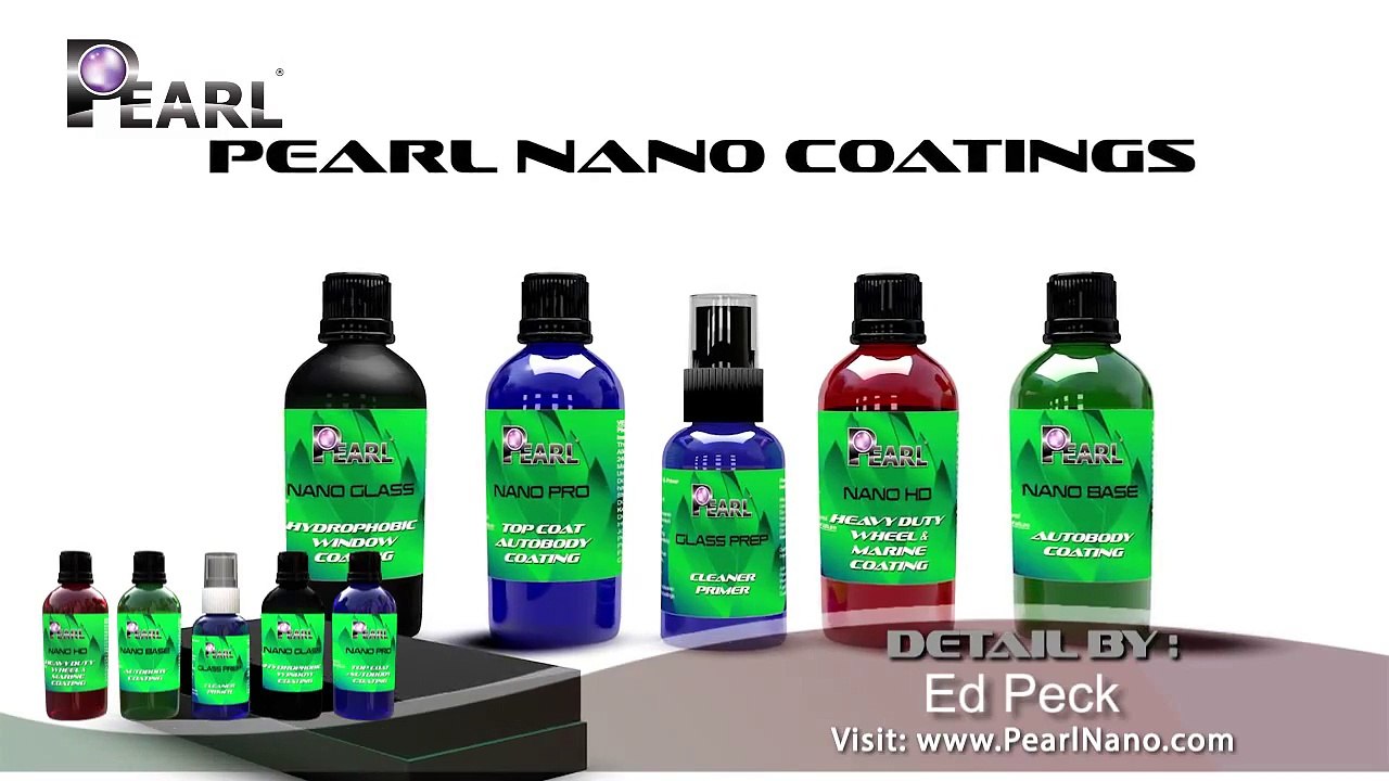 The Ed Peck Work with Pearl Nano Coatings