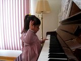 The Tootie Chronicles: Kaia plays piano - sort of - @ 23 months