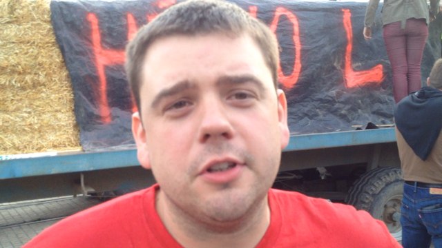 Au Mans, manifestation des agriculteurs FDSEA