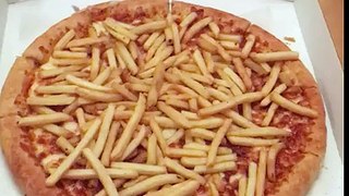 Indian fast food pizza