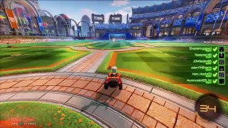 3v3 Rocket League against randoms