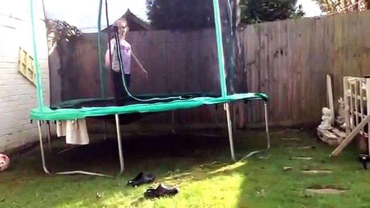 Poppy can do a back hand spring