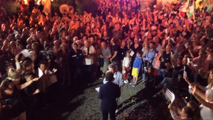 La joie après la victoire à Rochefort