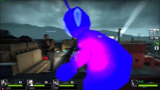 L4D2 telly-tubby mod game-play (mercy hospital ending)