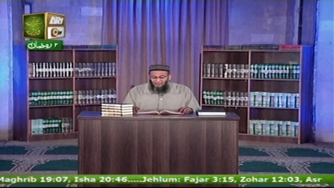 Qissas Ul Qur'aan 8th June 2016