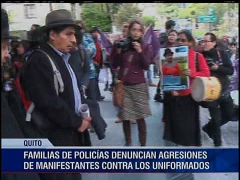 Familiares de policías que sufrieron heridas en manifestaciones se reunieron con representante de la OEA