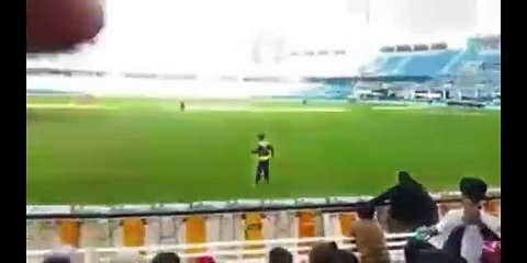 Ahmed shahzad dancing during match