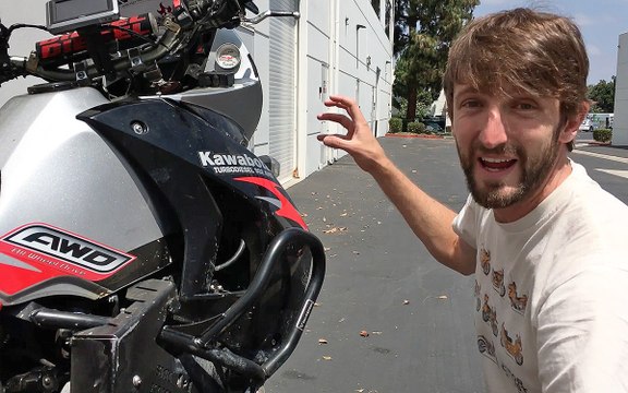 Turbo Diesel 2WD Kawasaki KLR 650 Custom From the Wild File