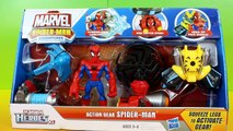 Playskool Heroes Marvel Spider Man Action Gear Web Copter with Imaginext Gorilla Grodd Just4fun290