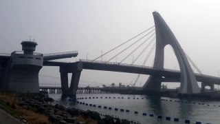 屏東縣東港鵬灣跨海大橋訂於3月27日完工啟用手機上傳HD