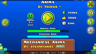 EASY USER COINS #19 | Geometry Dash [2.01] | Anima by TriAxis
