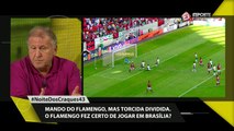 Zico fala sobre a presença de torcedores do Palmeiras em jogo de mando do Flamengo
