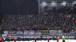 Torcida Split / NK Slaven Belupo -  Hajduk Split 0:2 (20. Kolo prvenstva Hrvatske)